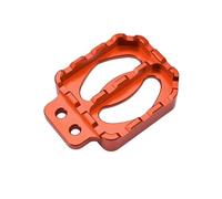 YIJIEBAO Estensione del poggiapiedi del pedale della leva del freno della motocicletta, estensione adatta for KTM ADV 390 Adventure 790 890 Adventure/R/S 1050 Pedana antiscivolo(Orange)