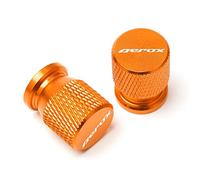 YIJIEBAO Fit for Yamaha AEROX155 AEROX 155 NVX 155 NVX155 2015-2020 Moto Accessorie Tappi Stelo Della Valvola Della Gomma Della Rotella CNC Coperture Ermetiche(Orange)