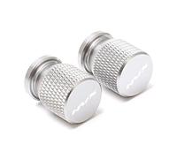 YIJIEBAO Fit For YAMAHA NVX155 NVX 155 AEROX155 AEROX 155 2017-2022 2023 Moto CNC Accessori Veicolo Rotella della gomma Tappi stelo valvola Copertura(Silver)
