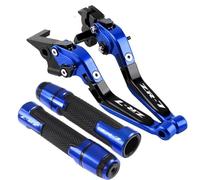 YIJIEBAO Misura for Kawasaki ZR-7 / S ZR7 ZR7S 1999-2003 Accessori Moto Maniglia del Freno Freno Regolabile Leve di Frizione Manubrio End Grips Freno Frizione Moto(C)