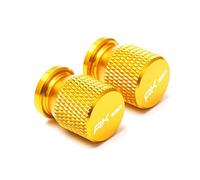 YIJIEBAO Misura for KYMCO AK550 AK 550 2017-2021 2022 2023 Accessori moto Tappi stelo valvola pneumatici ruota Coperchi ermetici con logo AK550(Gold)
