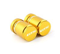 YIJIEBAO Misura for SYM GTS 125 250 250i 300 300i EVO Sport 2013-2022 2023 Moto CNC Accessori in alluminio Coperchio tappo stelo valvola pneumatico ruota(Gold)