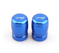 YIJIEBAO Misura for Yamaha FZ1 FZ6 FZ8 Fazer 150 250 400 1000 Moto CNC Accessori in alluminio Ruota Tappi stelo valvola pneumatici Coperchi ermetici CNC(FZ1 Blue)