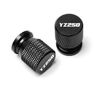 YIJIEBAO Misura for Yamaha YZ250 YZ 250 2001-2019 2003 2004 2005 2006 2007 2008 2009 2010 2011 Tappi stelo valvola pneumatici ruota Coperture ermetiche CNC(Black)
