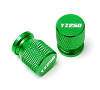 YIJIEBAO Misura for Yamaha YZ250 YZ 250 2001-2019 2003 2004 2005 2006 2007 2008 2009 2010 2011 Tappi stelo valvola pneumatici ruota Coperture ermetiche CNC(Green)