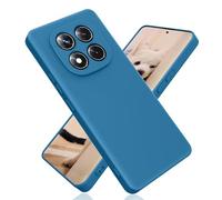 YiKaDa - Cover per Redmi Note 14 PRO Plus 5G / Note 14 PRO+ 5G, Custodia Liquid Silicone Leggero - Blu