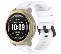 Yikamosi Compatibile con Amazfit T-Rex 3 Pro 44MM Cinturino per Donne e Uomini,20MM Sgancio Rapido Silicone Chiusura in TPU Cinturino di Ricambio per T-Rex 3 Pro 44MM Smartwatch,Bianco