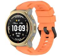 Yikamosi Compatibile con Amazfit T-Rex 3 Pro 48MM Cinturino per Donne e Uomini,22MM Sgancio Rapido Silicone Chiusura in TPU Cinturino di Ricambio per T-Rex 3 Pro 48MM Smartwatch,Arancione