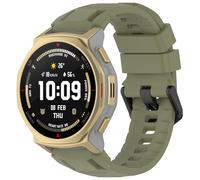 Yikamosi Compatibile con Amazfit T-Rex 3 Pro 48MM Cinturino per Donne e Uomini,22MM Sgancio Rapido Silicone Chiusura in TPU Cinturino di Ricambio per T-Rex 3 Pro 48MM Smartwatch,Verde Militare