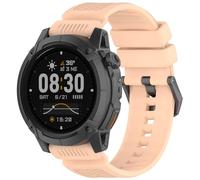 Yikamosi Compatibile con COROS NOMAD Cinturino per Donne e Uomini,24MM Sgancio Rapido Silicone Chiusura in acciaio inossidabile Cinturino di Ricambio per NOMAD,Rosa