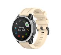 Yikamosi Compatibile con Garmin Fenix 6S Cinturino,20MM Sgancio Rapido Silicone Chiusura in acciaio inossidabile Cinturino di Ricambio per Garmin Fenix 6S/Fenix 5S/Fenix 5S Plus,Cachi