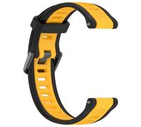 Yikamosi Compatibile con Garmin Forerunner 165 Cinturino per Donne e Uomini,Doppio colore Sgancio Rapido Silicone Chiusura in Metallo Cinturino di Ricambio per Forerunner 165