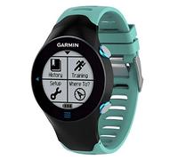 Yikamosi Compatibile con Garmin Forerunner 610 Cinturion,Morbido silicone Watch Cinturion Stainless Steel Clasp traspirante Sostituzione cinghia per Garmin Forerunner 610(Mint)