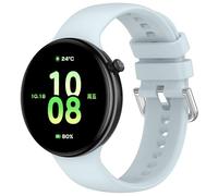 Yikamosi Compatibile con Honor Watch GS5 Cinturino per Donne e Uomini,20MM Sgancio Rapido Silicone Chiusura in acciaio inossidabile Cinturino di Ricambio per Watch GS5/Watch Fit SmartWatch,Blu