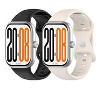 Yikamosi Compatibile con Honor Watch X5 Cinturino per Donne e Uomini,20MM Sgancio Rapido Silicone Chiusura in acciaio inossidabile Cinturino di Ricambio per Watch X5 SmartWatch,Nero+Cachi