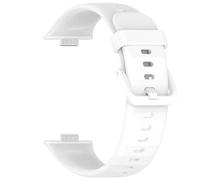 Yikamosi Compatibile con Huawei Watch Fit 3 Cinturino per Donne e Uomini,Sgancio Rapido Silicone Chiusura in TPU Cinturino di Ricambio per Watch Fit 3,Bianco