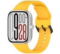 Yikamosi Compatibile con Redmi Watch 5 Cinturino per Donne e Uomini,Sgancio rapido Silicone Chiusura in TPU Cinturino di Ricambio per Watch 5/Watch 4/Mi Band 9 Pro/Mi Band 8 Pro,Giallo