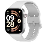 Yikamosi Compatibile con Redmi Watch 6 Cinturino per Donne e Uomini,Sgancio Rapido Silicone Chiusura in TPU Cinturino di Ricambio Compatibile con Redmi Watch 6 SmartWatch,Grigio