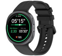 Yikamosi Compatibile con Samsung Galaxy Watch 9 Cinturino per Donne e Uomini,Sgancio Rapido Silicone Cinturino di Ricambio per Galaxy Watch 9 40MM/44MM,S-Nero