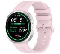 Yikamosi Compatibile con Samsung Galaxy Watch 9 Cinturino per Donne e Uomini,Sgancio Rapido Silicone Cinturino di Ricambio per Galaxy Watch 9 40MM/44MM,S-Rosa