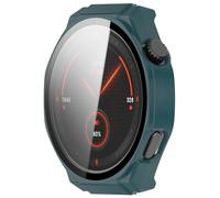 Yikamosi Custodia protettiva in vetro Copertura completa HD Ultra Sottile Leggera PC Cover di Protezione compatibile con Honor Watch 5 Ultra,Verde
