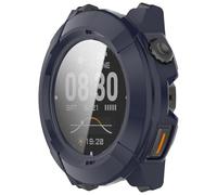 Yikamosi Custodia protettiva in vetro Copertura completa HD Ultra Sottile Leggera PC Cover di Protezione compatibile con COROS NOMAD,Blu Notte