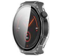 Yikamosi Custodia protettiva in vetro Copertura completa HD Ultra Sottile Leggera PC Cover di Protezione compatibile con Honor Watch 5 Ultra,Chiaro