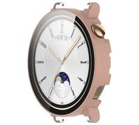 Yikamosi Custodia protettiva in vetro temperato compatibile con Huawei Watch GT4 41MM,Copertura completa,HD,Ultra Sottile Leggera PC Cover di Protezione per Huawei Watch GT4 41MM,Rosa