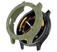Yikamosi custodie compatibili con Garmin Venu 3S,Antigraffio Anti goccia TPU morbida per Guscio paraurti per Garmin Venu 3S Smartwatch,Verde Militare