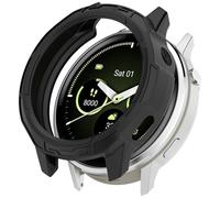 Yikamosi custodie compatibili con Garmin Veun 4 41MM Smartwatch,Antigraffio Anti goccia TPU morbida per Guscio paraurti compatibili con Garmin Veun 4 41MM Smartwatch,Nero