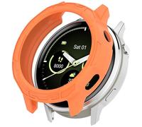 Yikamosi custodie compatibili con Garmin Veun 4 45MM Smartwatch,Antigraffio Anti goccia TPU morbida per Guscio paraurti compatibili con Garmin Veun 4 45MM Smartwatch,Arancia