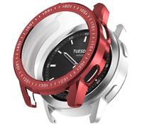 Yikamosi custodie compatibili con Xiaomi Watch S3,Antigraffio Anti goccia TPU morbida per Guscio paraurti per Watch S3,Rosso