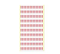 YIKIADA Adesivo a Freccia Rossa 20 X 10 mm Difetti del Prodotto Etichette - Piccolo Segno per I Prodotti Errori Di Ispezione 2100 Pezzi