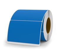 YIKIADA Blu 50 × 76 mm autoadesivo vinile colorato adesivo impermeabile nome etichette adesive rotolo per trasloco ufficio magazzino casa 500 pezzi