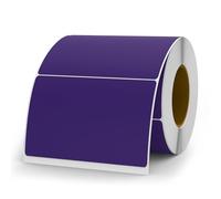YIKIADA Viola 50 x 76 mm autoadesivo vinile colorato adesivo impermeabile nome etichette adesive rotolo per trasloco ufficio magazzino casa 500 pezzi