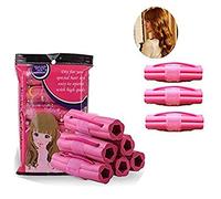 YiKiMira, 12 bigodini, in silicone, da utilizzare quando si dorme, per persone pigre, alla moda, in spugna, utilizzo semplice, per notti senza calore, per capelli lunghi o corti, per hair styling