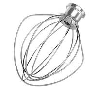 YILANJIN K45WW Frusta a 6 Fili Accessorio Sostituzione, In acciaio Inox, Compatibile per KitchenAid, Frullino per Impastatrice, 4.5QT