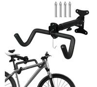 Yilceemy Supporto da parete per bicicletta, Appendi Bici da Muro, Porta Bici da Muro, Angolo e lunghezza regolabili, adatti per mountain bike, bici da strada, MTB