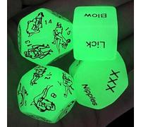 yilemeiyile 4 dadi š-é-xy Molto Divertenti, Regali Per Uomini Donne Amici, Giochi, Umorismo, Giocattoli, Decorazioni Per La Camera Da Letto (nero) šéššuali di coppia italiano 6X1J3X