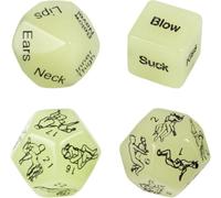 yilemeiyile dadi š-é-xy Multi-Sided Night Glow Dice 4 dadi š-é-xy Verdi šéššuali di coppia italiano 6X6J2F3