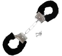yilemeiyile Manette di Metallo con Peluche Straps Kits e Doppia Chiave - Manette Finte Pelose Giocattolo LLs|27