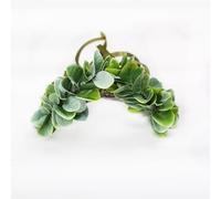 Yili Maizi Fata verde fatta a mano corona di fiori greco elfo copricapo bosco fata circlet foresta elfico fascia per festa principe
