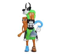 YiLianDa Italian Brainrot Figurine - Tung Tung Tung Sahur, Tralalero Tralala, Boneca Ambalabu & Lirili Larila - Decorazioni da Scrivania Brainrot Toys 3D per Ufficio, Collezione, Regalo