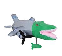 YiLianDa Peluche Italian Brainrot - Giocattolo Morbido e Divertente Bombardino Crocodilo, Tung Tung Tung Sahur & Ballerina Cappuccina, Pupazzo da Collezione per Bambini, Adulti e Appassionati