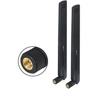 YILIANDUO 2 Antenne SMA Maschio Omnidirezionali Cellulari 433MHz 6dBi Guadagno Alto Amplificatore di Segnale per Sensori Wireless, RFID, Telecomandi, Automobili e Progetti Fai-da-te