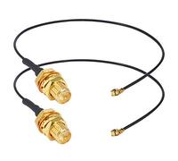 YILIANDUO 2 Pezzi 17cm Antenna WiFi Montaggio U.FL Cavo 1.13mm RP-SMA Femmina a U.FL/IPX Prolunga Antenna Coassiale WiFi avo per Intel M.2 NGFF Interfaccia Scheda Rete Wireless Adattatore WiFi