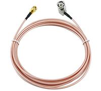 YILIANDUO 3M/9,84ft Angolo retto SMA Maschio ad Angolo retto BNC Maschio Cavo coassiale RF 50ohm SMA a BNC RG316 Cavo di Collegamento per Antenne Radio Amatoriale Dispositivi LAN Wireless Radio Wi-Fi