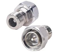 YILIANDUO 4.3/10 Adattatore Mini DIN maschio a femmina tipo N Adattatore 4.3-10 Mini DIN maschio a femmina tipo N (2 pezzi)