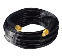 YILIANDUO 5M/16,4ft Cavo Prolunga Antenna SMA 50ohms RG58 Cavo Adattatore SMA Maschio a Femmina Bulkhead Prolunga Bassa Perdita Estensione per Antenna WiFi 2G/3G/4G LTE Router Wireless WLAN