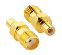YILIANDUO Adattatore Coassiale RF SMA Femmina a SMB Maschio | Connettore SMA a SMB 2 pezzi. Placcato oro, Per antenna radio satellitare Sirius XM, ricevitori auto e sistemi audio.
